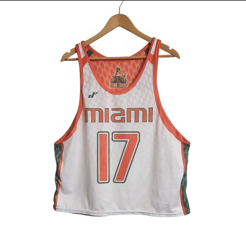 Miami University  Orange and White Women's Tank Top - Picture 2 of 5